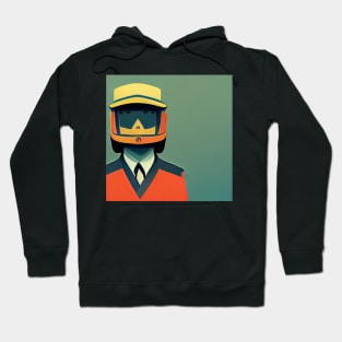 Traffic warden | Comics Style Hoodie